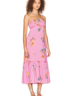 Free People Rosie Posie Midi Dress